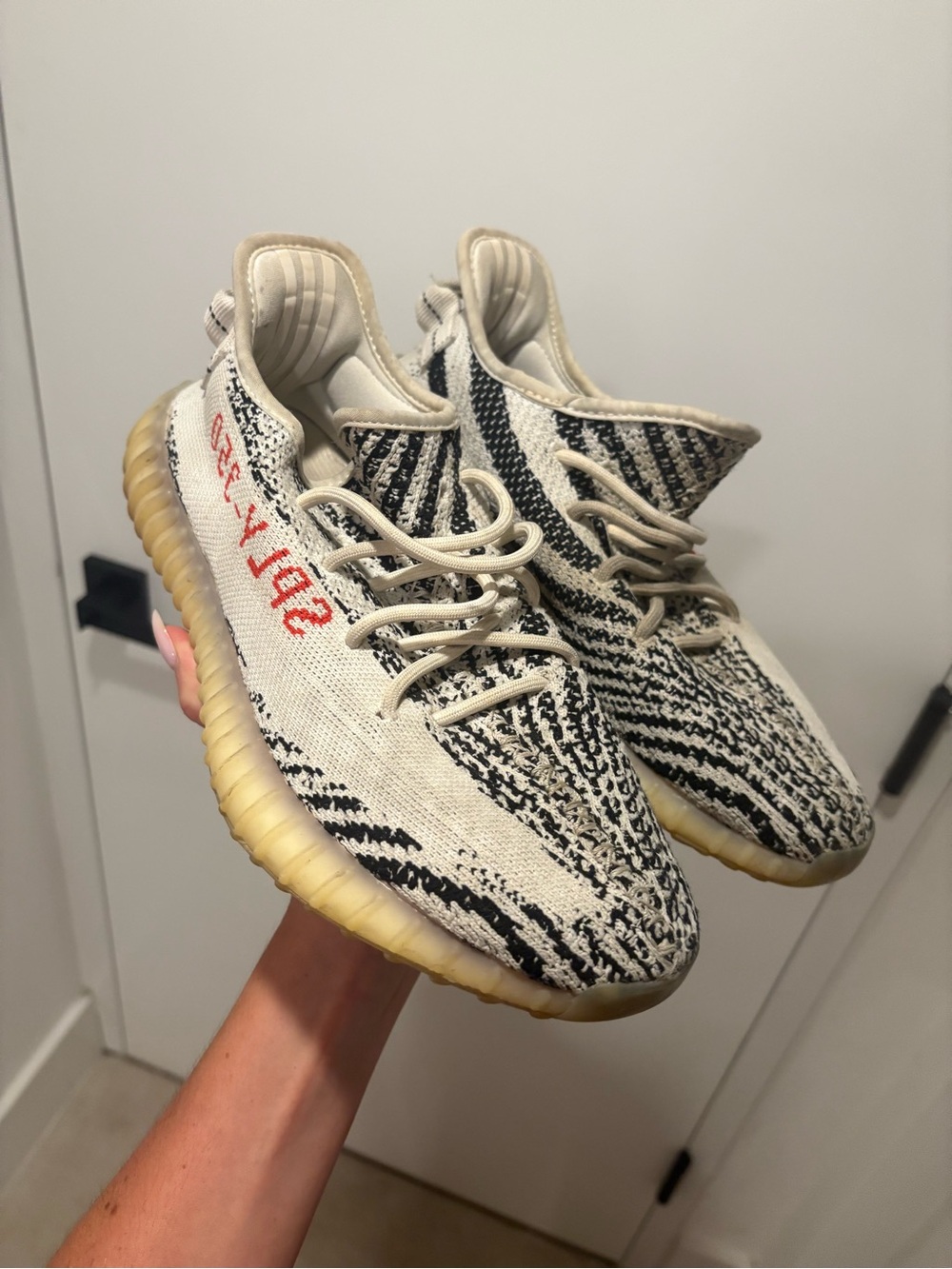 YZY Zebra Sneakers